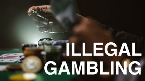 illegal gambling california